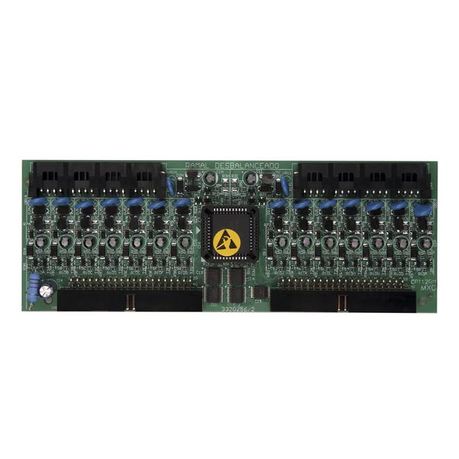PLACA-16-RAMAIS-DESBALANCEADA-CP48-E-CP112-4920439---MAXCOM-INTELBRAS PLACA-16-RAMAIS-DESBALANCEADA-CP48-E-CP112-4920439---MAXCOM-INTELBRAS