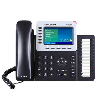 TELEFONE-IP-HD-VISOR-LCD-GIGABIT-POE-BLUETOOTH-GXP2160-GRANDSTREAM