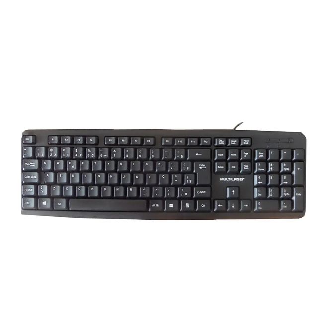 TECLADO-COM-FIO-USB-BASICO-SLIM-PRETO-TC065-–-MULTILASER TECLADO-COM-FIO-USB-BASICO-SLIM-PRETO-TC065-–-MULTILASER
