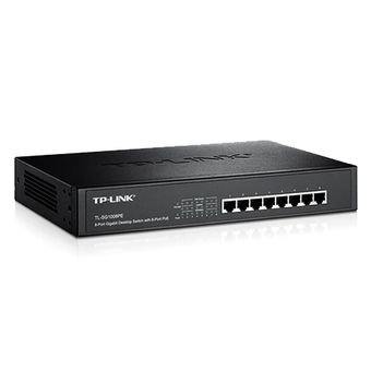 SWITCH-08-PORTAS-GIGABIT-POE--TL-SG1008PE---TP-LINK