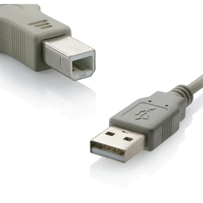 Cabo-USB-Impressora-2.0-5M-Multilaser Cabo-USB-Impressora-2.0-5M-Multilaser