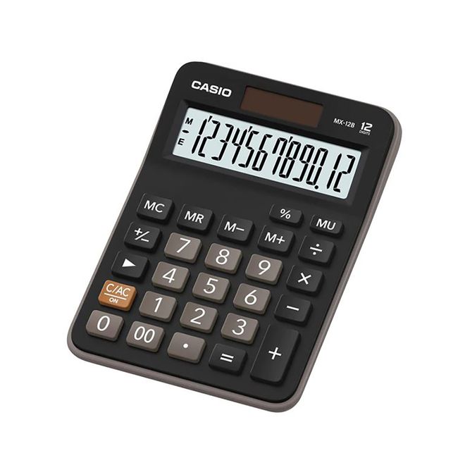 Calculadora-de-Mesa-MX-12B-Preta-CASIO Calculadora-de-Mesa-MX-12B-Preta-CASIO