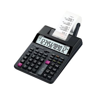 Calculadora-de-Mesa-com-Bobina-Bivolt-Preta-HR-100RC-CASIO