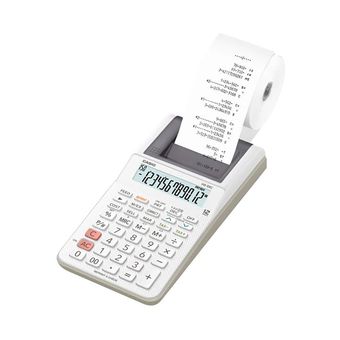 Calculadora-de-Mesa-com-Bobina-Dig-HR-8RC-WE-Branca-CASIO