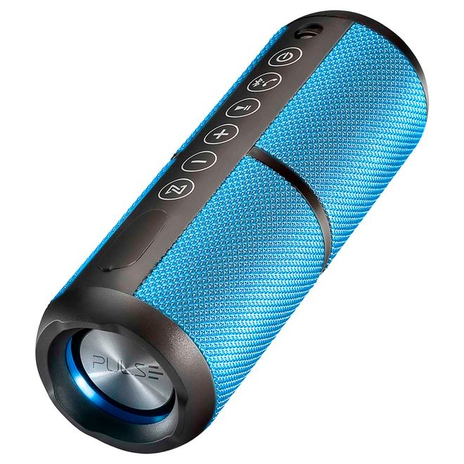 Pulse Bluetooth Speaker Wave II Azul SP375 Eletronica Santana