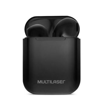 Fone de Ouvido Bluetooth Sem Fio TWS Airbud PH358 Multilaser