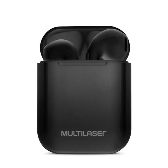 Fone de Ouvido Bluetooth Sem Fio TWS Airbud PH358 Multilaser Fone de Ouvido Bluetooth Sem Fio TWS Airbud PH358 Multilaser