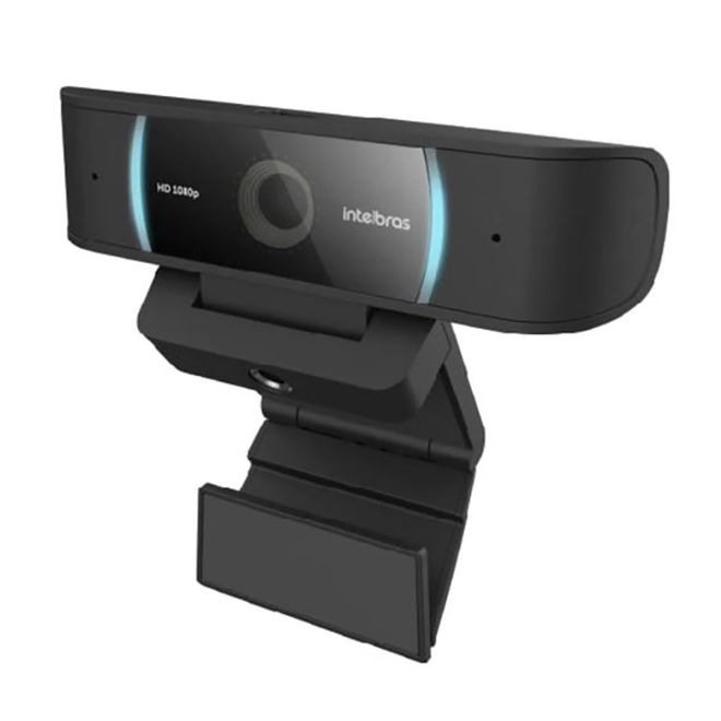 Webcam Full HD USB Preto CAM-1080p Intelbras