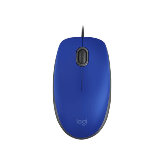 Mouse com Fio USB M110 Azul Logitech Mouse com Fio USB M110 Azul Logitech