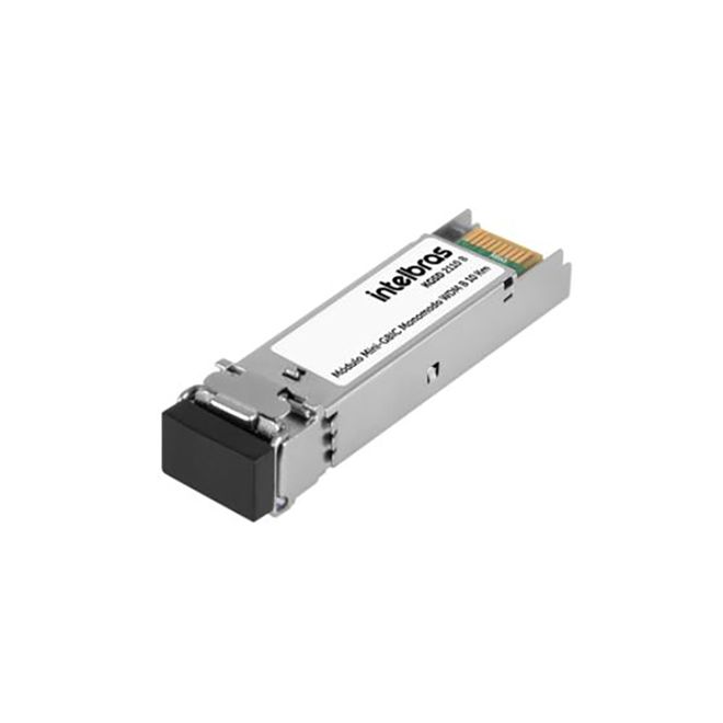 Módulo mini-GBIC Gigabit Ethernet monomodo 10 km KGSD 2110 B Intelbras