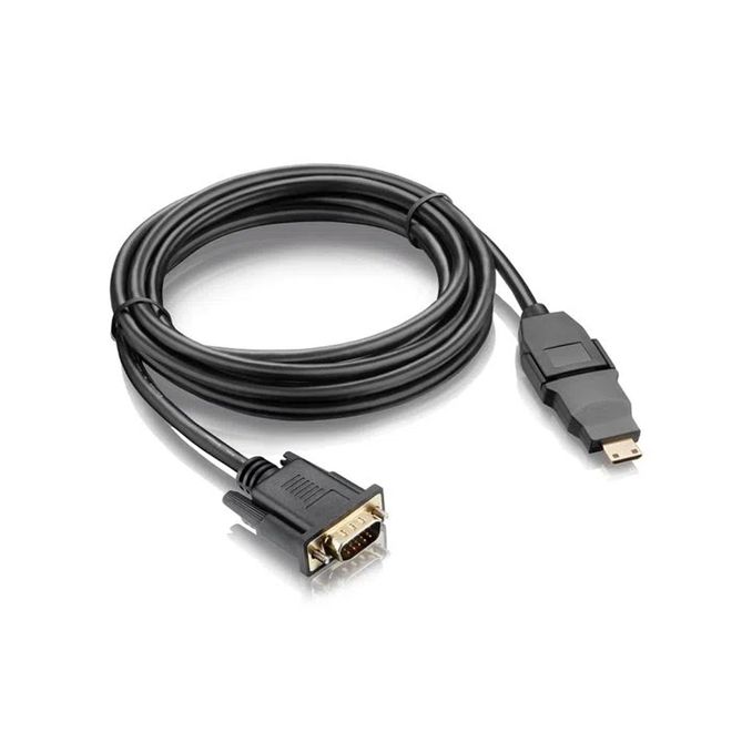 Cabo-HDMI-X-VGA---Adaptador-Mini-HDMI-30m-Wi268---Multilaser Cabo-HDMI-X-VGA---Adaptador-Mini-HDMI-30m-Wi268---Multilaser