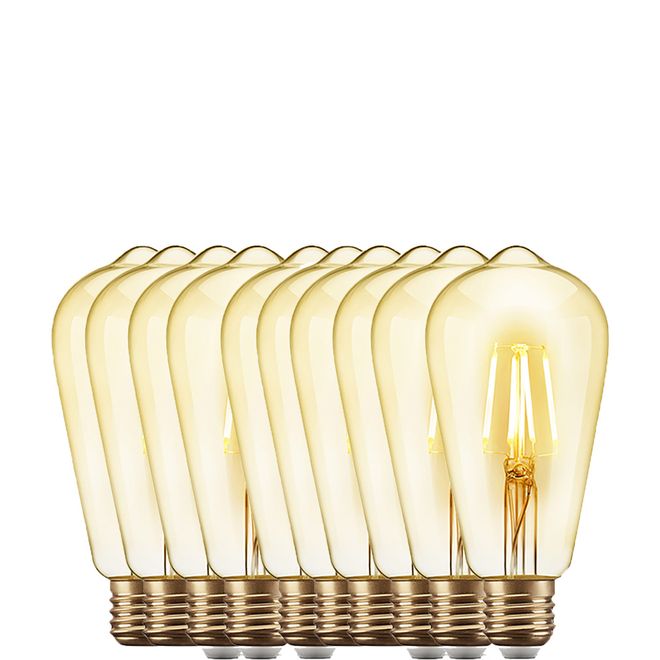 Kit-10-Lampadas-Filamento-LED-4W-Bivolt-ST64-Elgin-copiar Kit-10-Lampadas-Filamento-LED-4W-Bivolt-ST64-Elgin-copiar
