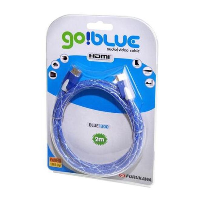 Cabo-HDMI-Full-HD-2-0m-Go-Blue-1300-Furukawa Cabo-HDMI-Full-HD-2-0m-Go-Blue-1300-Furukawa