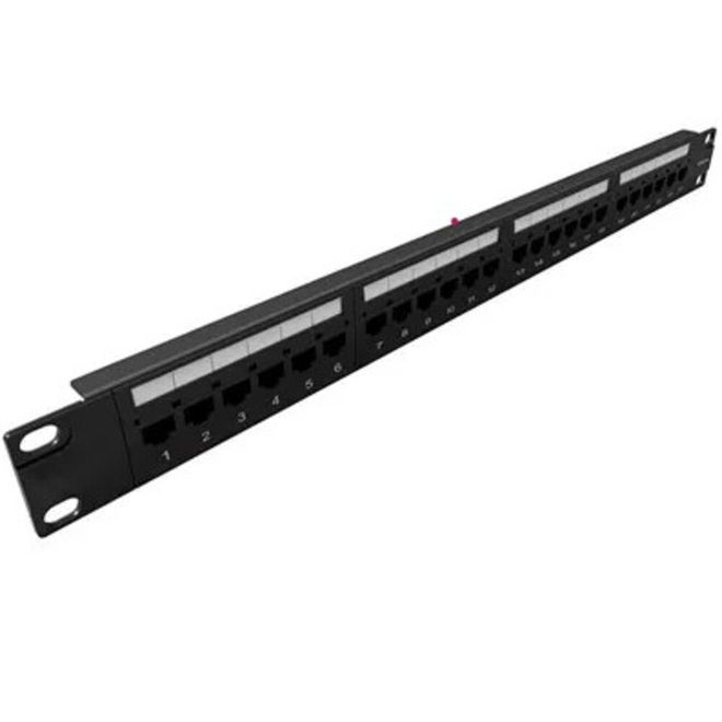 Patch-Panel-24-Portas-CAT-6-Legrand-Linkeo Patch-Panel-24-Portas-CAT-6-Legrand-Linkeo