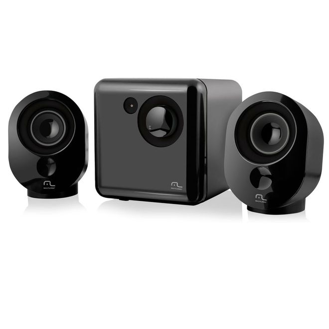 Caixa-de-Som-15W-RMS-2.1-Com-Subwoofer-USB-SP166-Multilaser Caixa-de-Som-15W-RMS-2.1-Com-Subwoofer-USB-SP166-Multilaser