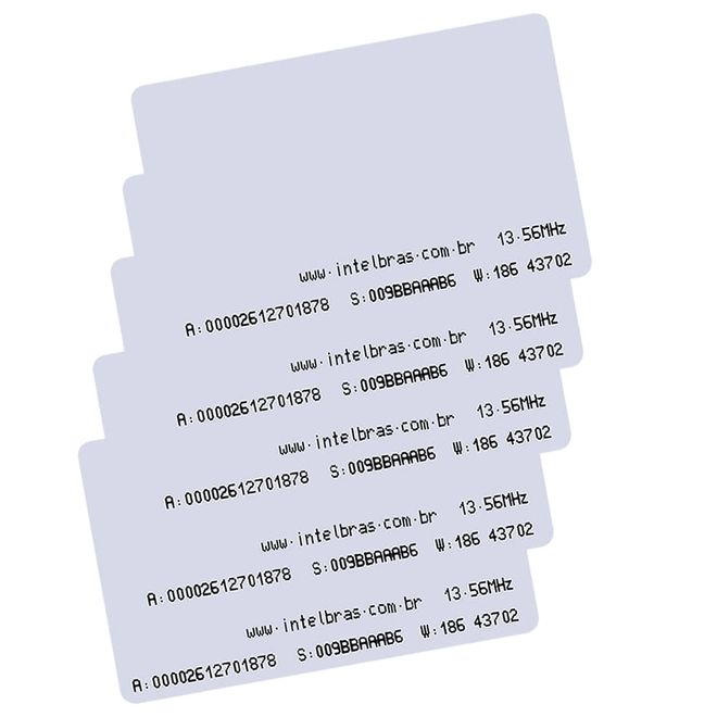 KIT-CARTAO-DE-APROXIMACAO-RFID-TH-2000-MF-INTELBRAS-30PCS-2 KIT-CARTAO-DE-APROXIMACAO-RFID-TH-2000-MF-INTELBRAS-30PCS-2